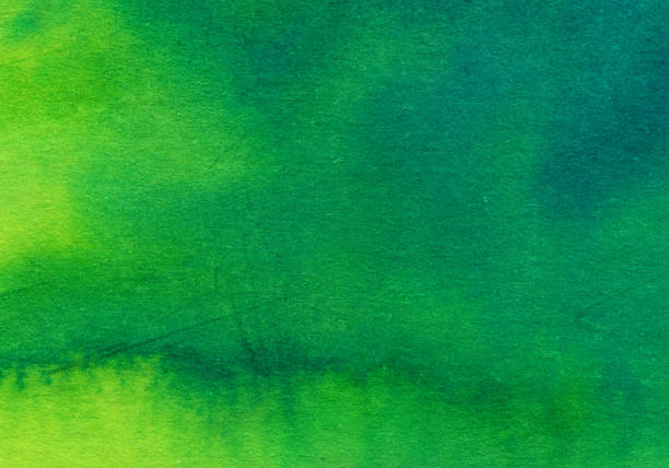 istock Hand painted background with shades of dark green 481980800