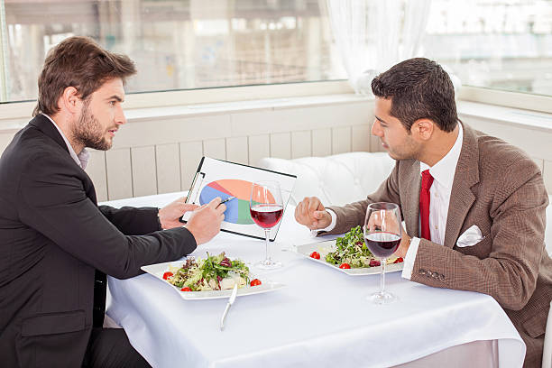 istock Successful young business partners are discussing a new project 481982242