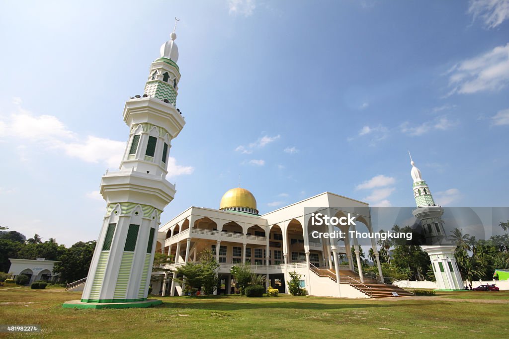 Central Moschea di Krabi Krabi, Thailandia - Foto stock royalty-free di 2015