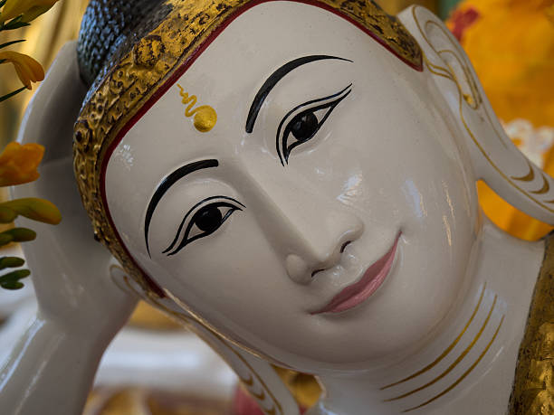 istock Burmese Buddha Statue at Shwedagon Pagoda, Yangon, Myanmar 481982575