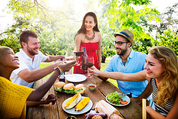 istock Friends Outdoors Party Celebration Hanging out Concept 481982870