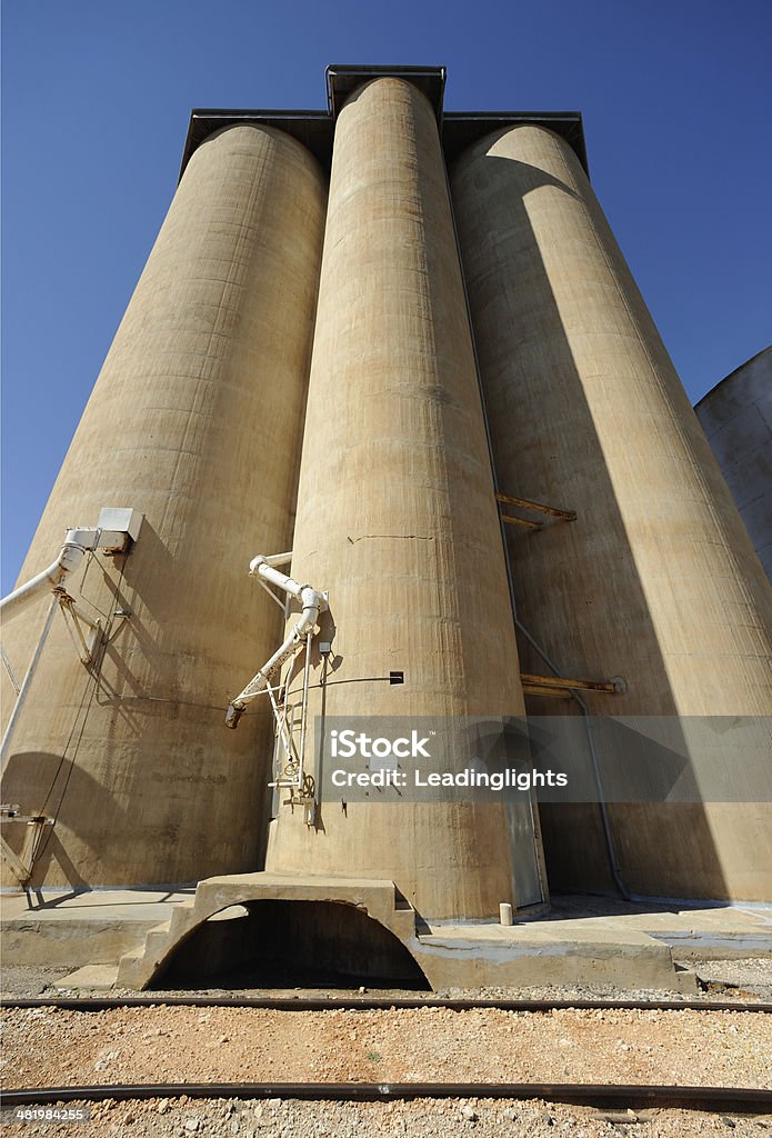 Grãos Silos na Austrália - Royalty-free Agricultura Foto de stock