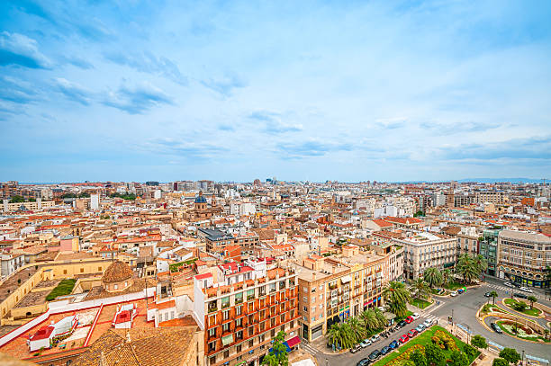 istock Aerial view of Valencia, Spain 481986820