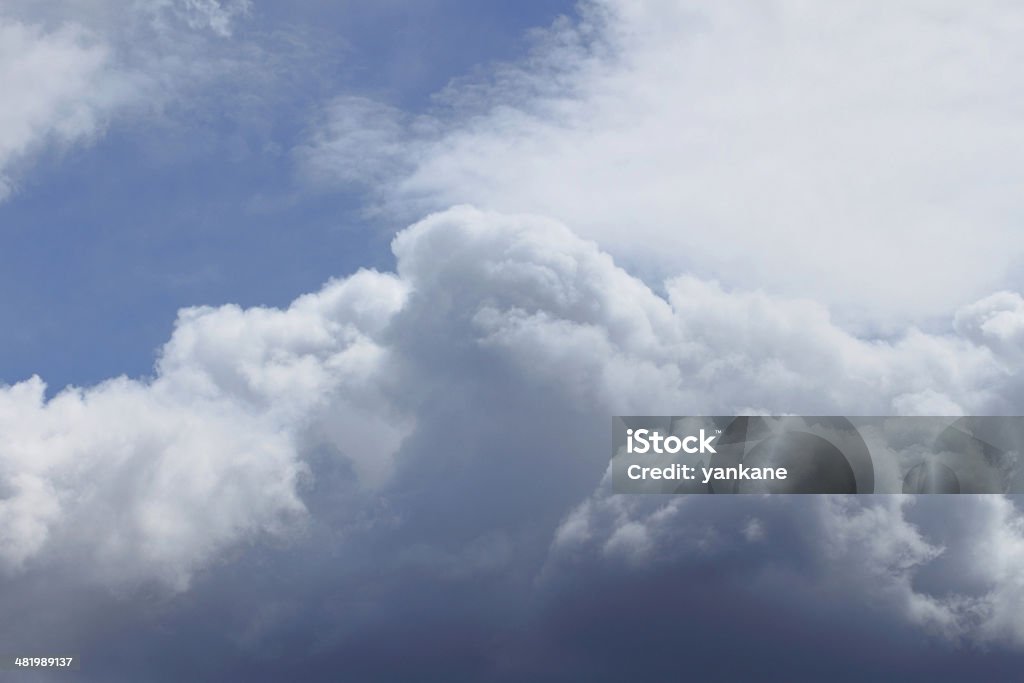 cloud in the blue sky Nimbostratus cloud  against the blue sky in  japan Backgrounds Stock Photo