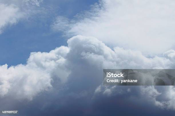 Cloud In The Blue Sky Stock Photo - Download Image Now - Backgrounds, Blue, Heaven