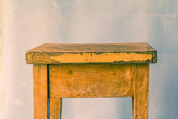 istock Old wooden table dirty background 481991537