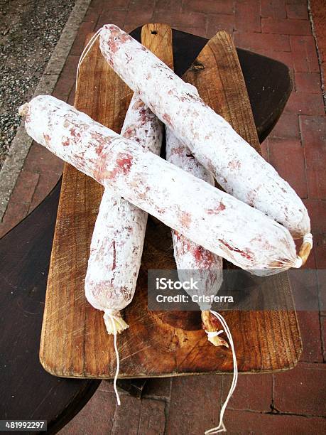 Italiano Salame - Fotografie stock e altre immagini di Antipasto - Antipasto, Carne, Cibo