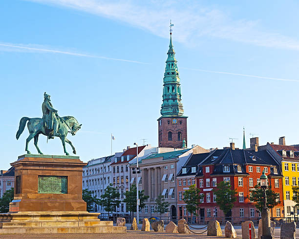 istock Equestrian statue of Frederik VII, Copenhagen, Denmark. 481992838