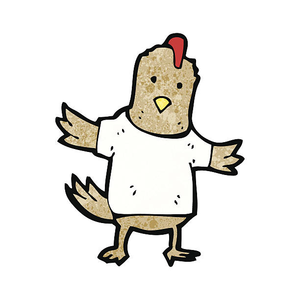 I Love Fried Chicken - Camiseta de pollo frito con corazón, Negro, S