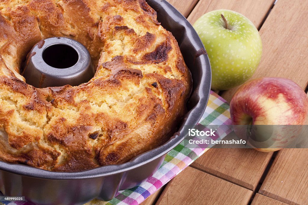 apple cake apple fruit cake Baked Pastry Item Stock Photo