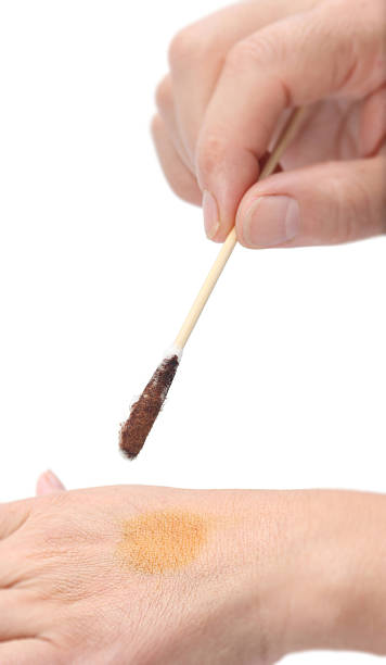 istock Cotton Swab in human hand 481999401