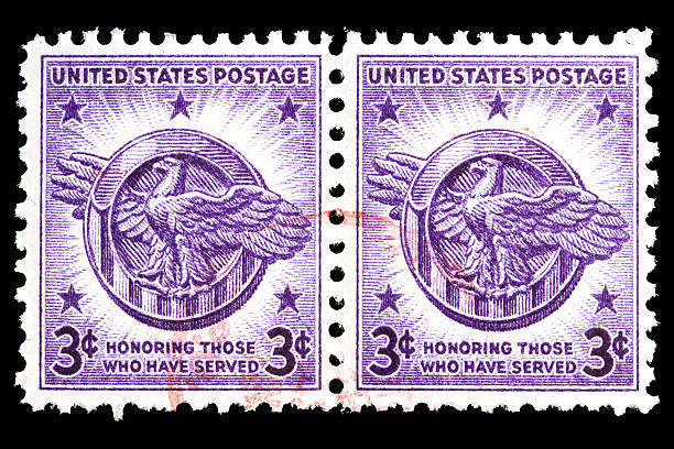 istock Honoring Those Who have Served 1946 U.S. Postage Stamps 481999473