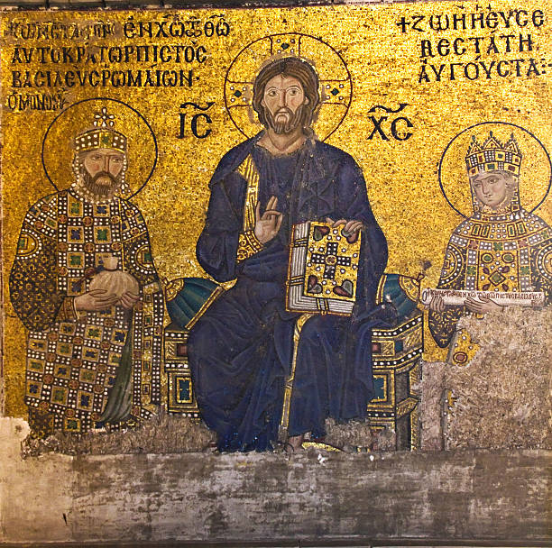istock Jesus Christ at Hagia Sophia 482013808