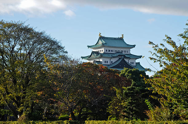 Osaka, Japan - November 14, 2009: Osaka ancient castle in Kansai Japan