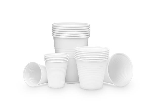 istock Disposable cups of different sizes, Clipping path included 482020540