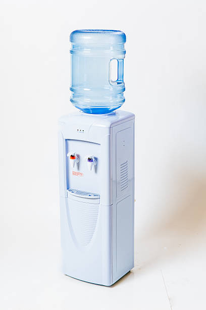 istock Reusable standard five-halons plastic water bottle for cooler 482021286