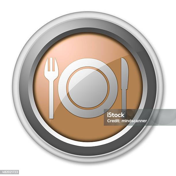 Symbol Pictogram Eatery Stock Vektor Art und mehr Bilder von Bedienungsknopf - Bedienungsknopf, Café, Essen am Tisch