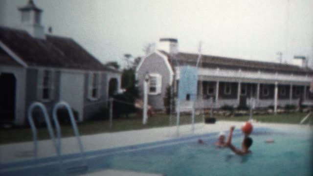 1959 - Pool Basketball Summer Fun Vacation Home