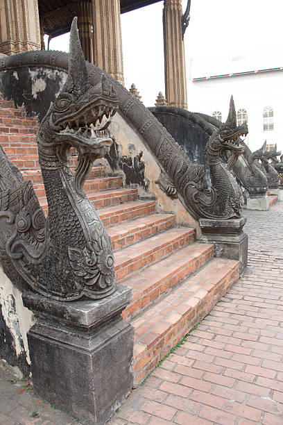 istock NAGA,Snake god statue According to the belive 482023119