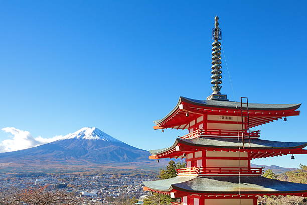 istock Mountain Fuji in autumn season 482023275