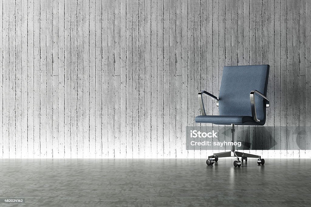 Fauteuil de bureau moderne et Effet lumineux décoré - Photo de Chaise de bureau libre de droits