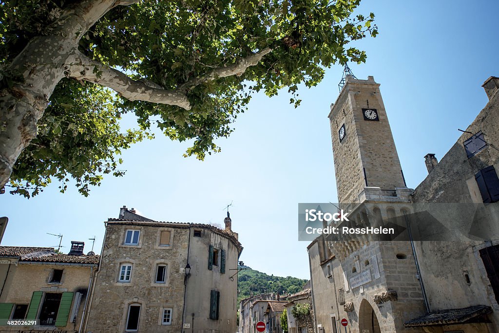 Provence typical city Riez Stock Photo