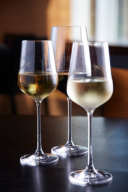 istock Glasses of wine on table 482026339