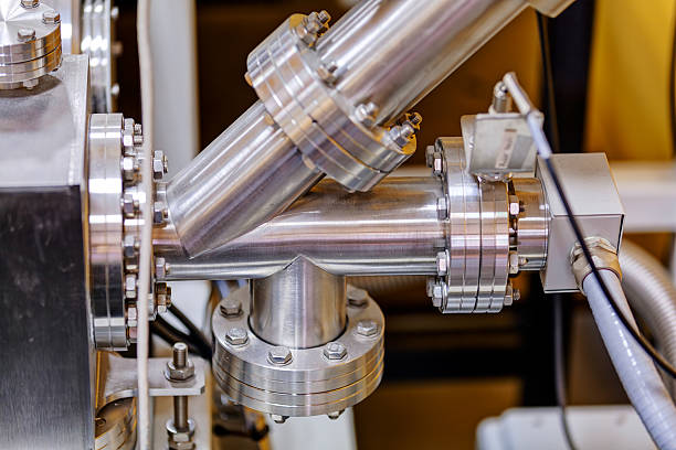 istock Detail of machinery in physics laboratory 482027030