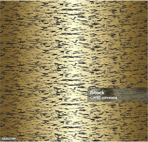 Vector Seamless Gold And Black Abstract Pattern Stock Illustration - Download Image Now - Abstract, Backgrounds, Black Color