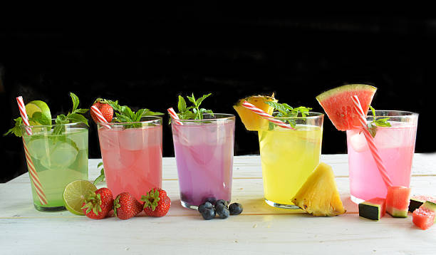 istock mojito cocktail of several tropical flavors 482028598
