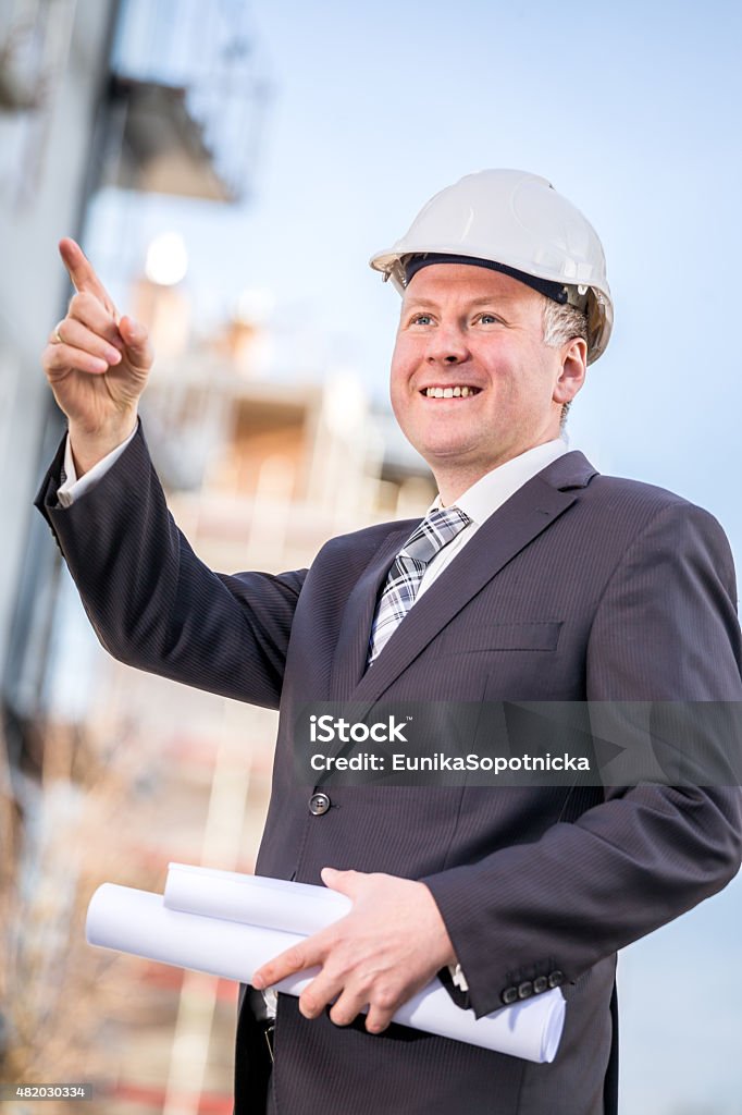 Counstruction Manager Construction Manager Stock Photo - Download Image Now - 2015, Adult ...