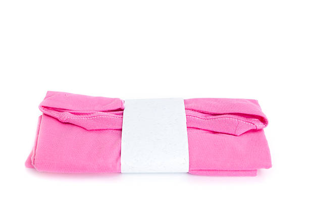 istock Pink T-shirt isolated on white background 482034089
