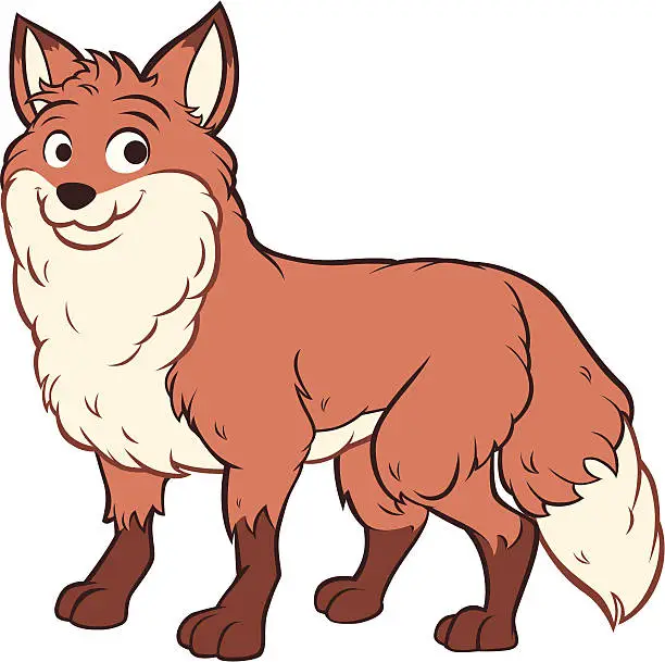 Vector illustration of Fox