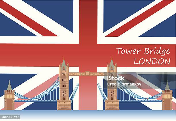 Tower Bridge Stock Vektor Art und mehr Bilder von Tower Bridge - Tower Bridge, London - England, Vektor