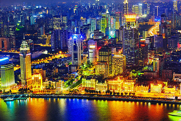 istock Beautiful view of  Shanghai -  Bund or Waitan waterfront 482040786