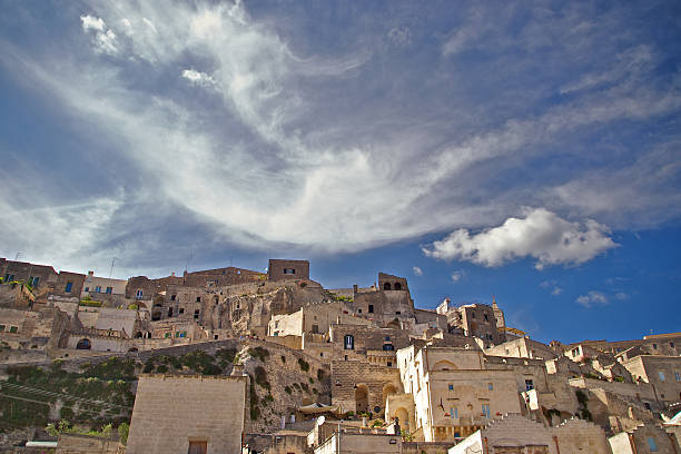 Sassi of Matera stock photo