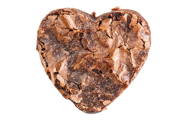istock Heart Shaped Fudge Brownie 482043673