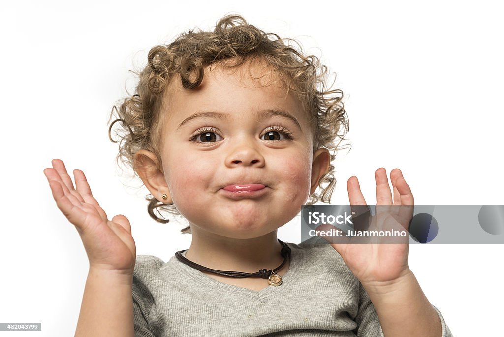 Lächeln kleine Mädchen - Lizenzfrei Baby Stock-Foto