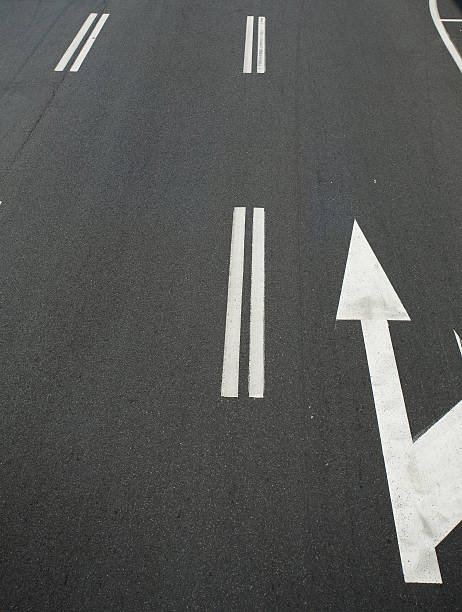 istock Arrow sign on road 482049212