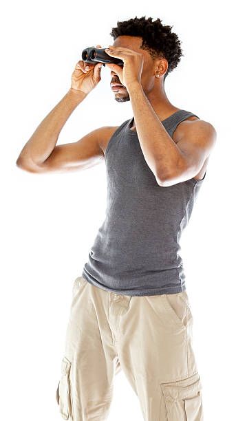 istock Afro-American man shot in studio 482050047