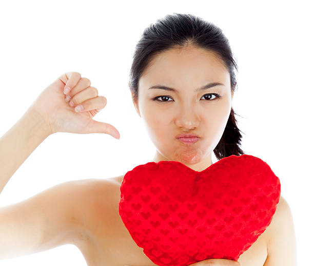 istock Attractive asian girl isolated white background 482050441