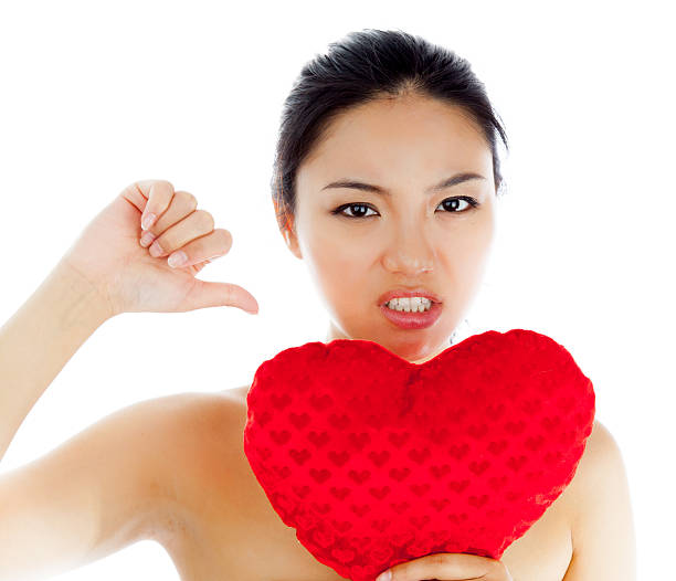 istock Attractive asian girl isolated white background 482050769