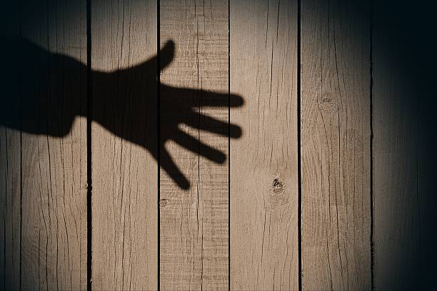 istock Human hand opened up flat in shadow, XXXL 482051403