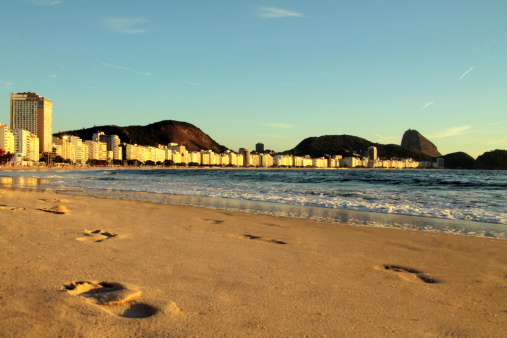 Sunrise in Copacabana