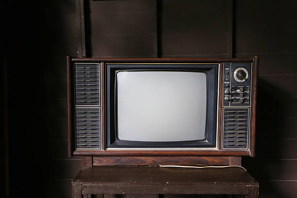 istock Vintage Wood Television Cabinet 482057067