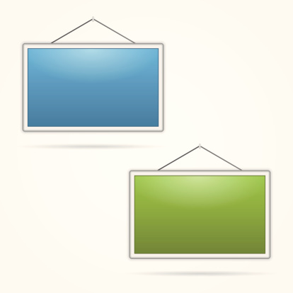 Hanging Sign Animation Vector Hanging Sign Stock Illustration - Download Image Now ...