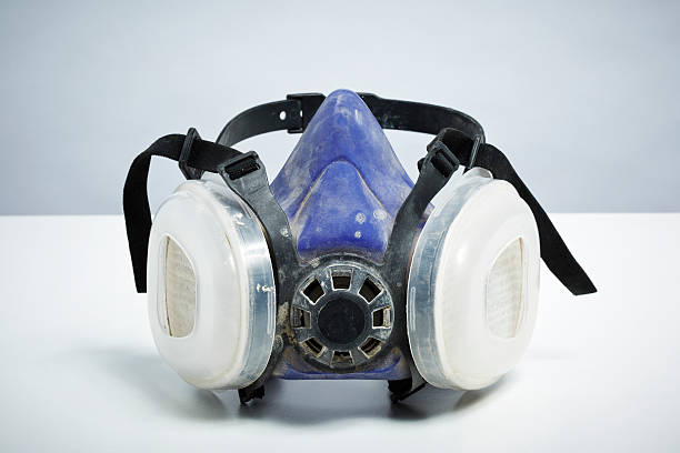 istock Do it yourself respirator isolated on white background 482058817
