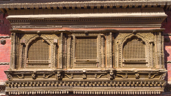 Newar architecure is the traditional style of Nepalese architecure. This style is known for its elaborately carved wooden windows.