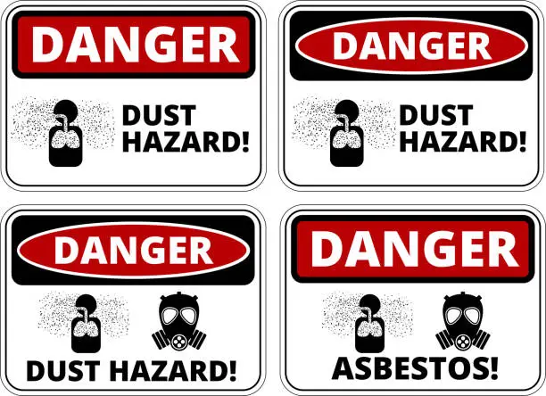 Vector illustration of Danger sign