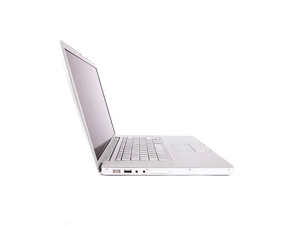 istock Modern laptop from the side shot in studio 482059667